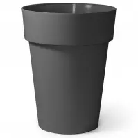 Kvetináč Vaso Round Alto Cleo 55cm antracit