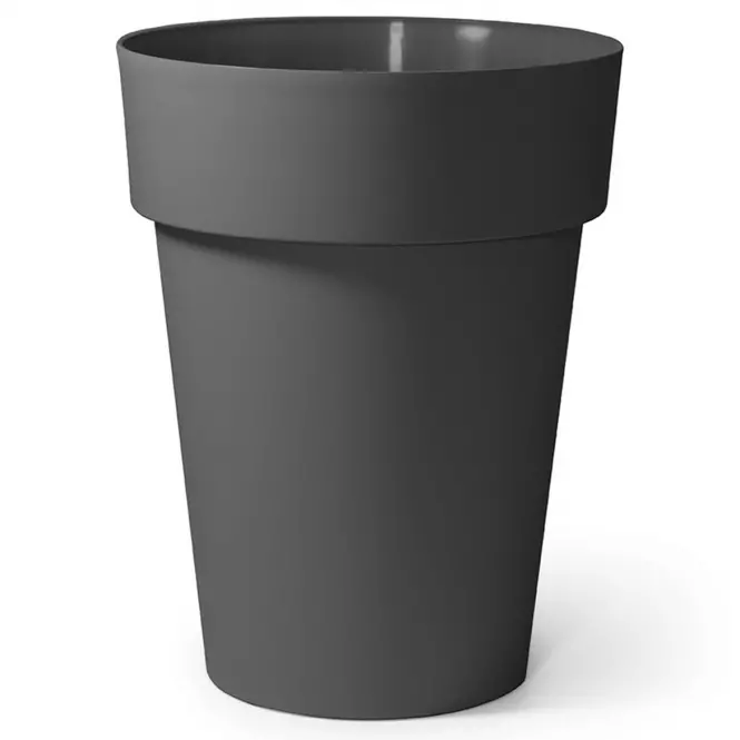 Kvetináč Vaso Round Alto Cleo 55cm antracit