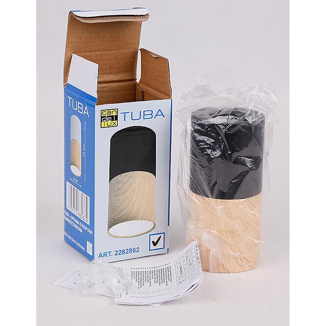 Stropné svietidlo Tuba  1x15W GU10 5,8 cm