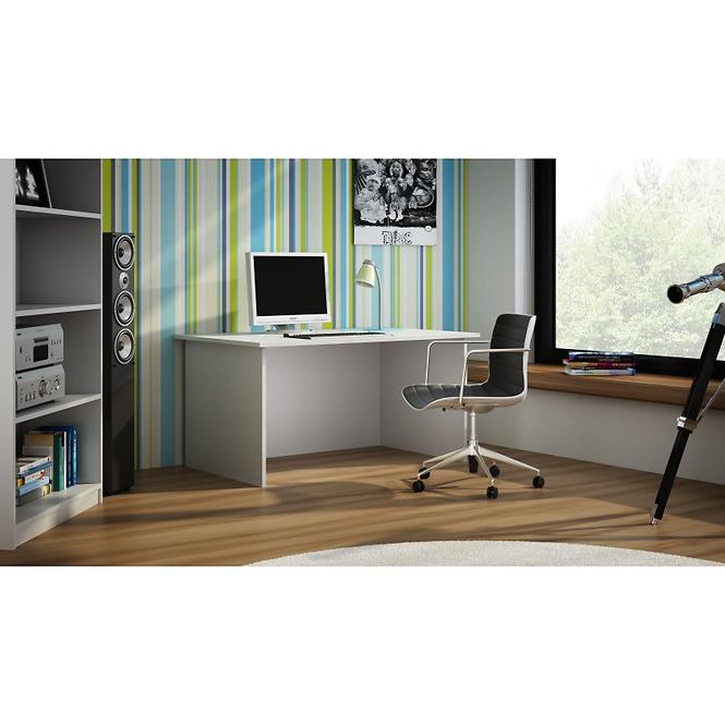 Písací stôl Standard Biely,3