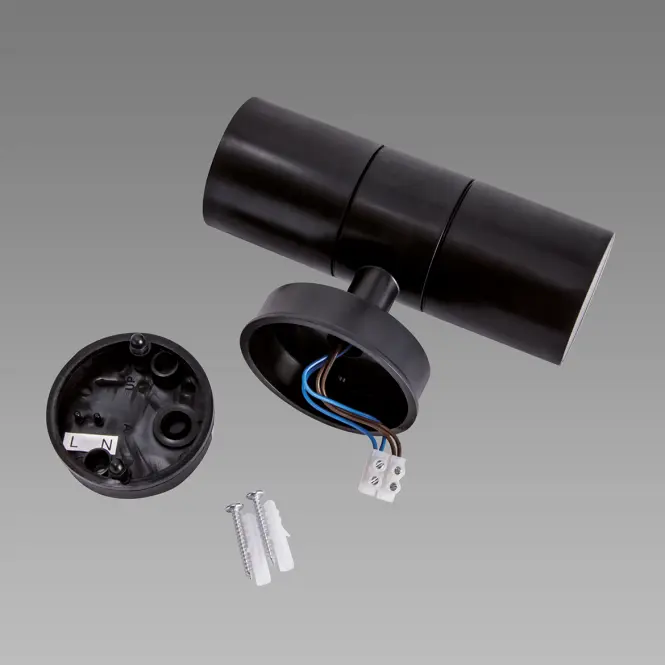 Nástenné svietidlo Gordon 2XGU10 BLACK 03937,6
