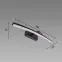 Nástenné svietidlo Mamba LED 8W BLACK 4000K 03883,3