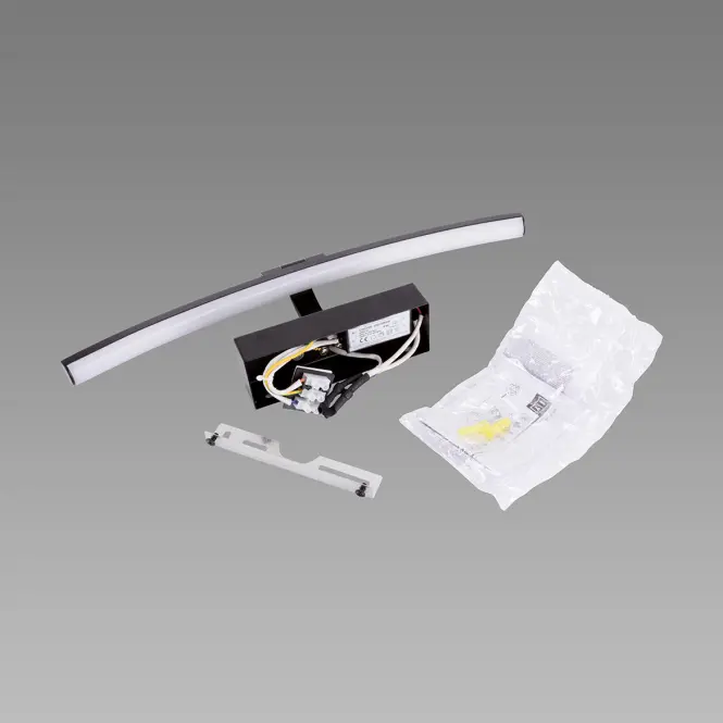 Nástenné svietidlo Mamba LED 8W BLACK 4000K 03883,4