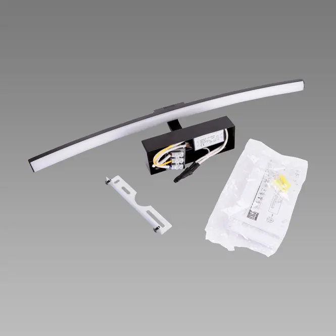 Nástenné svietidlo Mamba LED 12W BLACK 4000K 03884