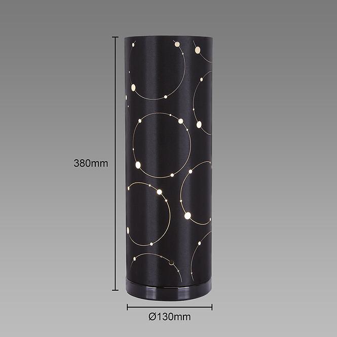 Stolná lampa Larysa Foot E14 Black 03807