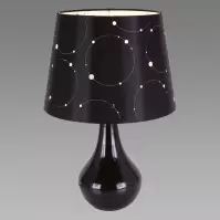 Luster Larysa E14 BLACK 03806