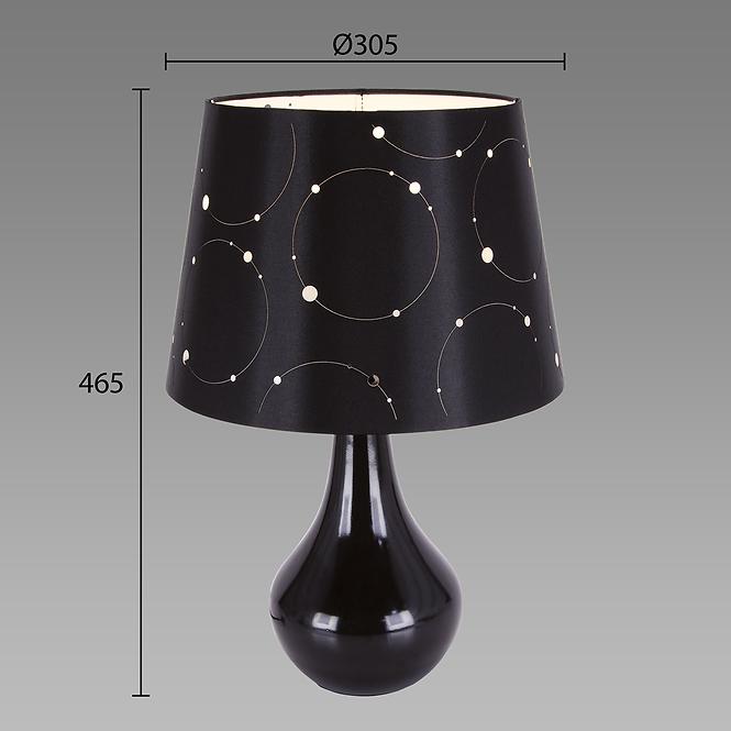 Luster Larysa E14 BLACK 03806