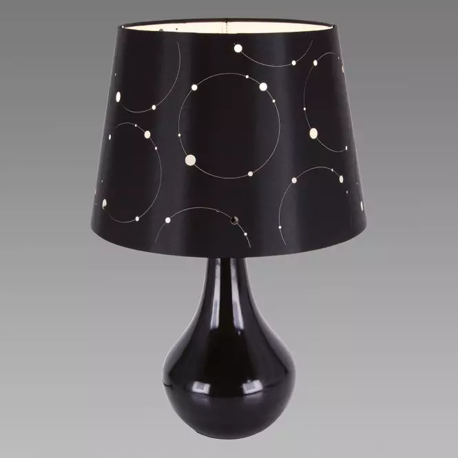 Stolná lampa Larysa E14 čierna 03806
