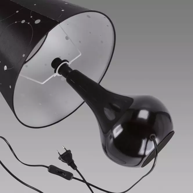 Stolná lampa Larysa E14 čierna 03806,5