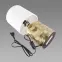 Stolná lampa Linda E14 zlatá/biela03786,4