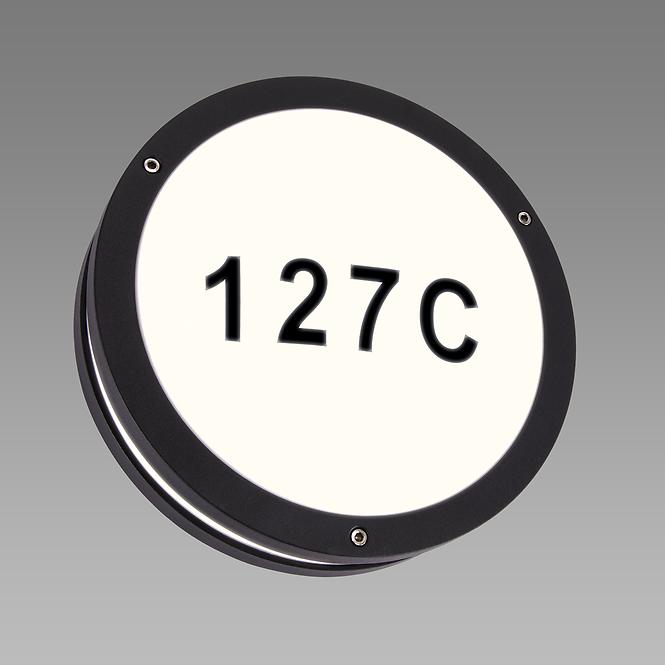  Nástenné svietidlo Solina LED C 7,5W čierne 4000K 03837