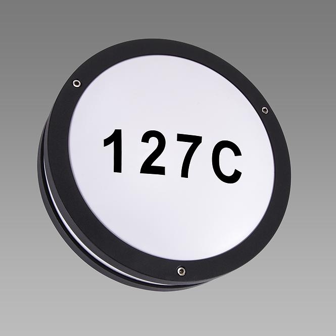  Nástenné svietidlo Solina LED C 7,5W čierne 4000K 03837