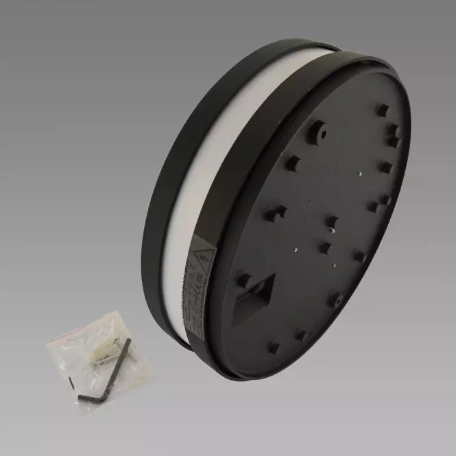  Nástenné svietidlo Solina LED C 7,5W čierne 4000K 03837