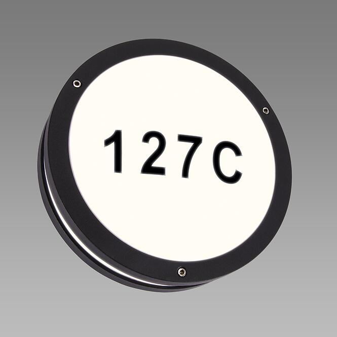 Nástenné svietidlo Solina LED C 7,5W čierne 4000K 03837