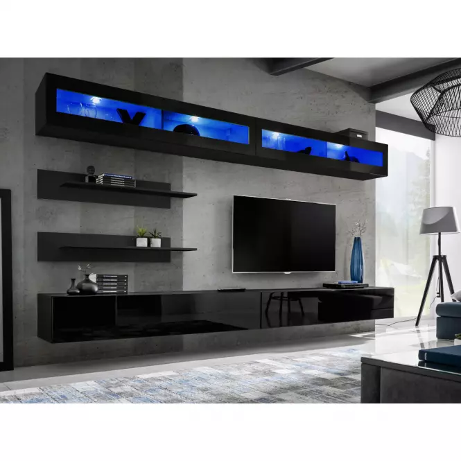 TV stolík Fly 30 čierna,10