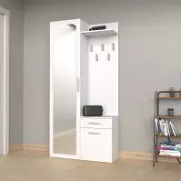 Predsieňový nábytok Duo Biely Mat