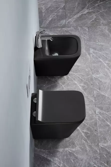 Bidet závesný Lauren Black,2