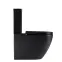 WC bezokrajové  Igar Black + doska s pomalým sklápaním,2