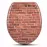 WC doska Brick