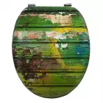 WC doska Paint Mdf