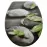 WC doska Stone