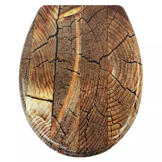 WC doska Wood