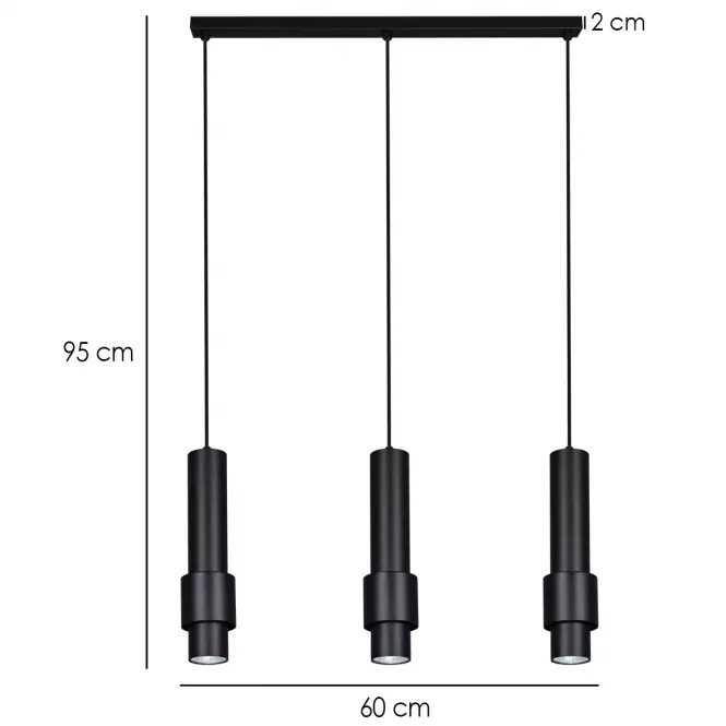 Luster Roto K-4545 Čierna LW3