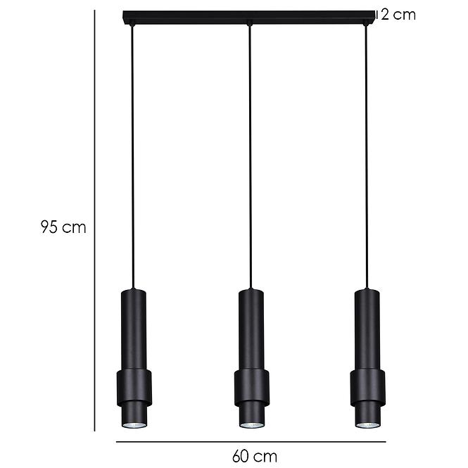 Luster Roto K-4545 Čierna LW3