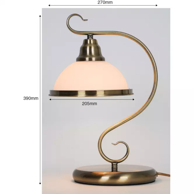 Stolná lampa Eli P708-1T LB