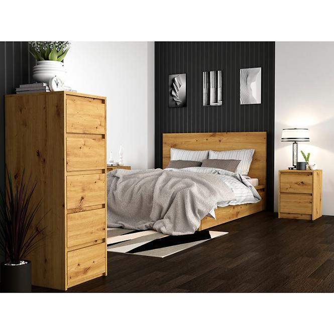 Nočny stolík Karo K2 Dub Artisan,3
