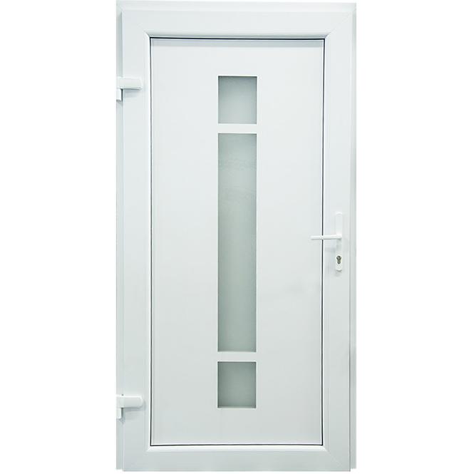 Dvere vchodové Tatiana D08 90L biele