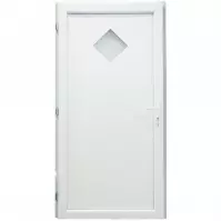 Dvere vchodové Madeleine D09 90L biele