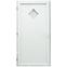Dvere vchodové Madeleine D09 90L biele