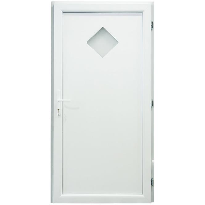 Dvere vchodové Madeleine D09 90P biele