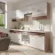 Kuchynská linka Favorit 260 C Plus s pracovná doska Sonoma/White/Ribbeck,5