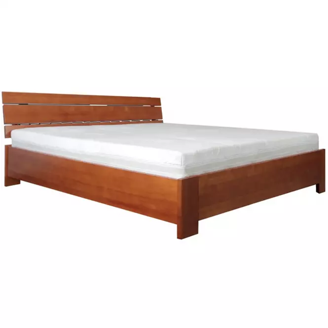 Posteľ drevené Halden Plus 200x200 Jelša,2