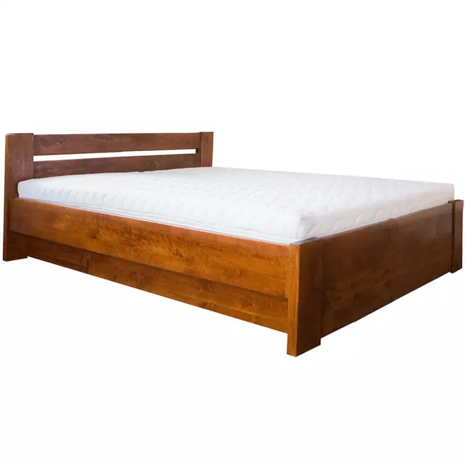 Posteľ drevené Lulea Plus 120x200 Jelša