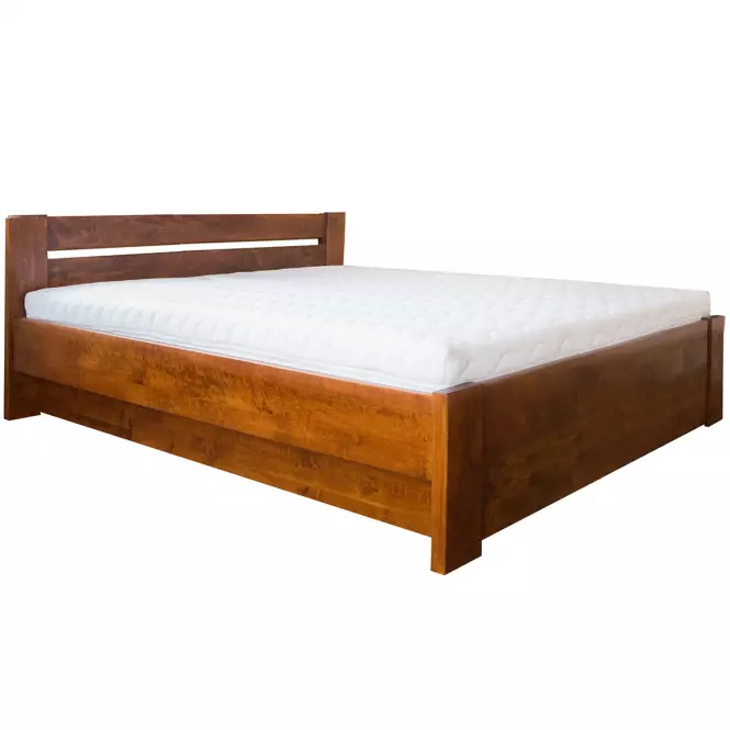 Posteľ drevené Lulea Plus 200x200 Jelša