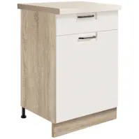 Skrinka do kuchyne Favorit 4d Sonoma/White