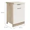 Skrinka do kuchyne Favorit 4d Sonoma/White,2