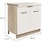 Skrinka do kuchyne Favorit 6d Sonoma/White,2