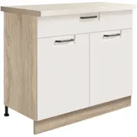 Skrinka do kuchyne Favorit 7d Sonoma/White