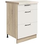 Skrinka do kuchyne Favorit 9d Sonoma/White