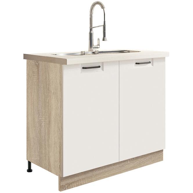 Skrinka do kuchyne Favorit 12d Sonoma/White,2