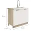 Skrinka do kuchyne Favorit 13d Sonoma/White,2