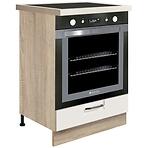Skrinka do kuchyne Favorit 17d Sonoma/White