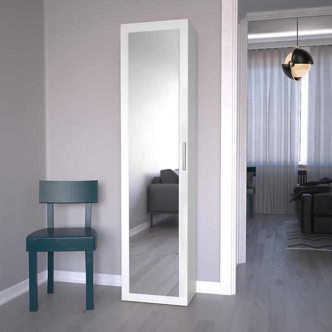 Skriňa Duo Biely Mat,5