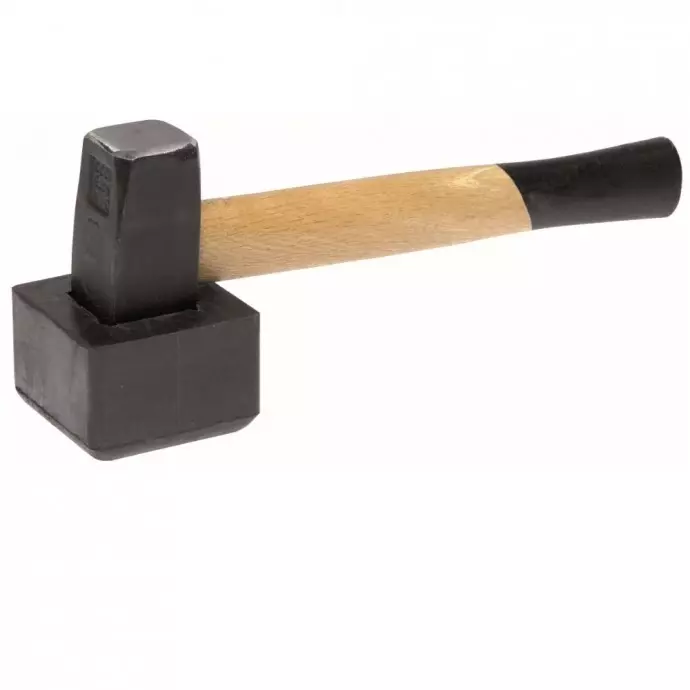 Fotografia produktu: Kladivo na dlažbu s gumenou podložkou 13m15 – 1,5 kg