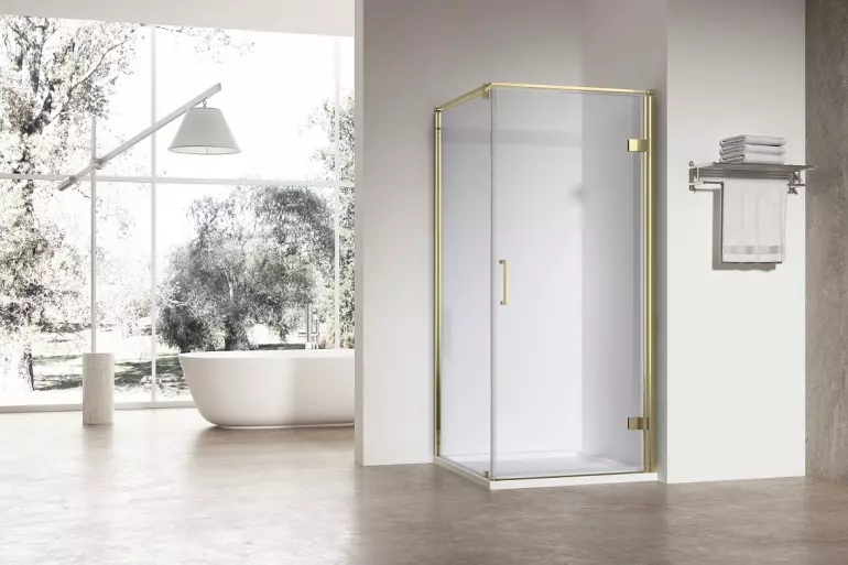 Sprchový kút MAJA 90X90X190 GOLD,3