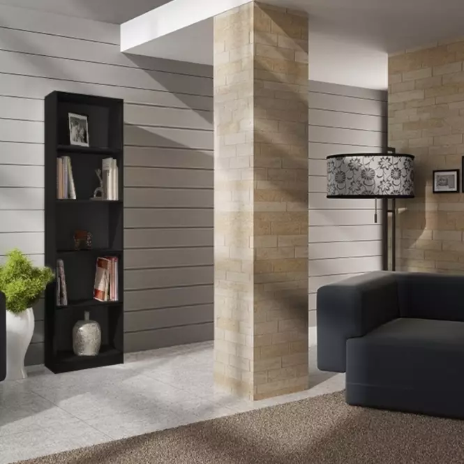 Regál Office R40 čierna